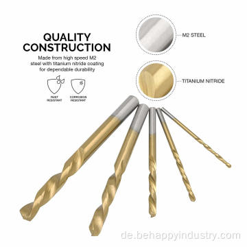 HSS Titanium beschichtetes Twist -Jobber Länge